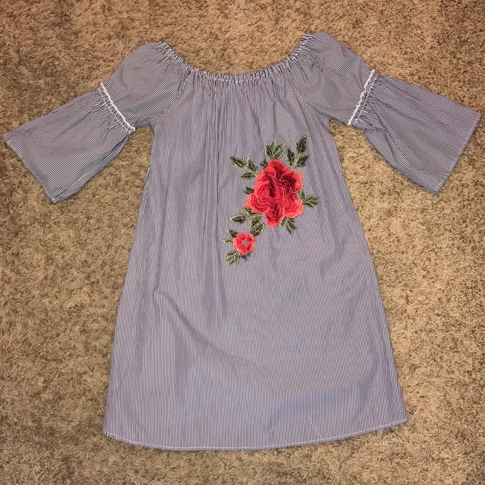 Off the shoulder dress
